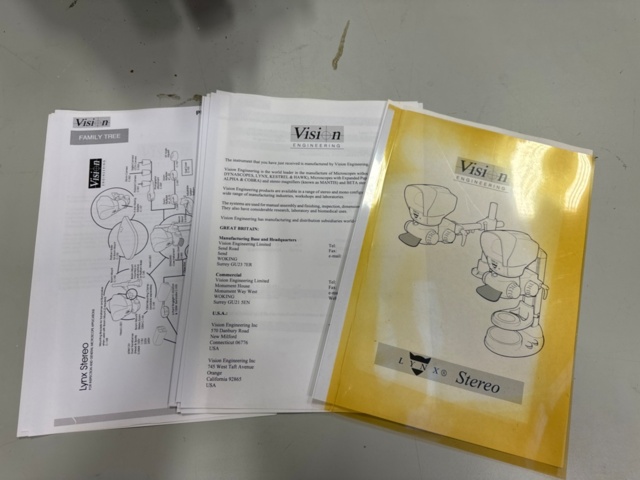 1344782-10 Vision system Vision Engineering Mantis Stereo – incl. manual and accessories