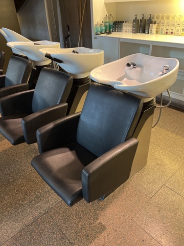 1303613-7 Shampooing station x4 places