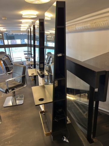 1303617-6 Hairdressing station 2 places