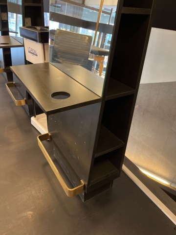 1303618-7 Hairdressing station 2 places