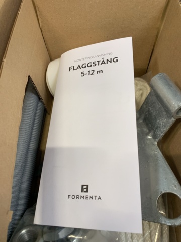 1345811-11 Flagpole 12m, Formenta