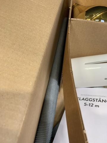 1345811-13 Flagpole 12m, Formenta