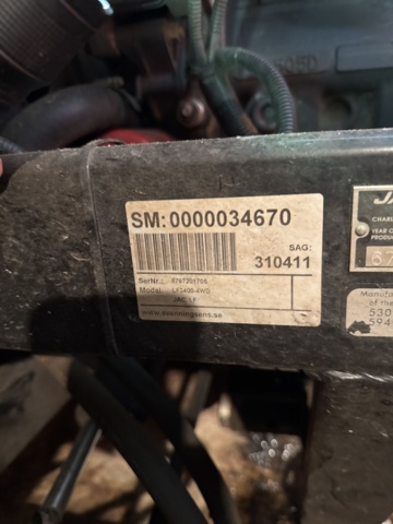 1321546-21 Riding lawn mower Jacobsen LF3800 4WD