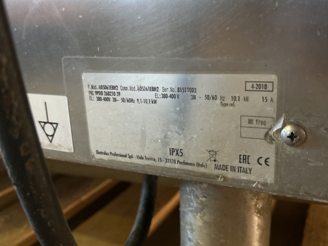 1317176-6 Combi oven - Electrolux Air-o-Steam AOS061EBH2 -2018