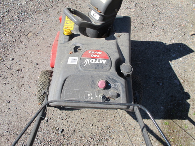 1302407-7 Snowblower MTD 140 50/53