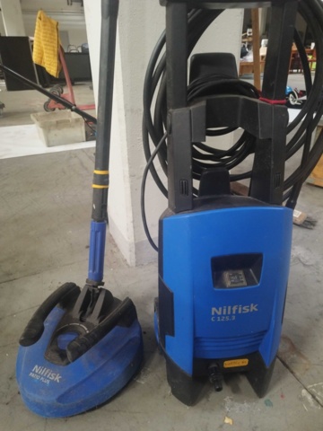 1343432-1 High-pressure washer, Nilfisk – C 125.3, patio cleaner included