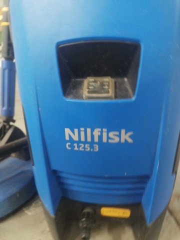 1343432-3 High-pressure washer, Nilfisk – C 125.3, patio cleaner included