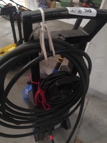 1343432-4 High-pressure washer, Nilfisk – C 125.3, patio cleaner included