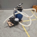 1342525-1 Water purification filter plant, filter system, pump, wheel stand