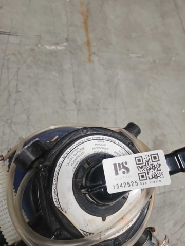 1342525-3 Water purification filter plant, filter system, pump, wheel stand