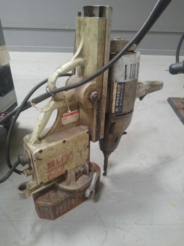 1342546-1 Magnetic drill, – BUX, Peugeot engine, electric and charging cart