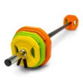 1346098-2 Aerobic barbell set of 20 kg - Nordic Strength