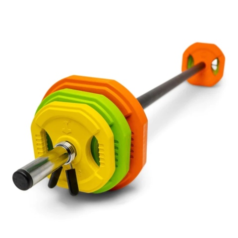 1346098-2 Aerobic barbell set of 20 kg - Nordic Strength