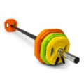 1346098-4 Aerobic barbell set of 20 kg - Nordic Strength