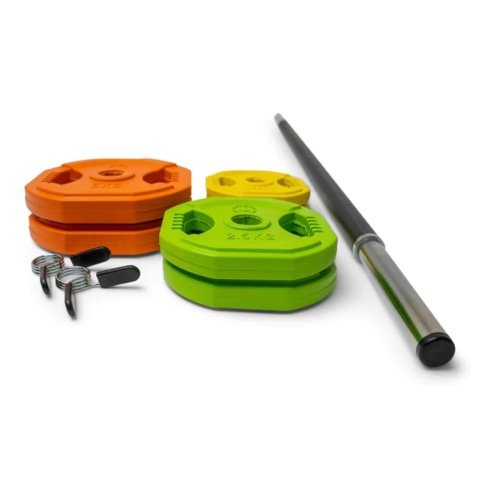 1346098-6 Aerobic barbell set of 20 kg - Nordic Strength