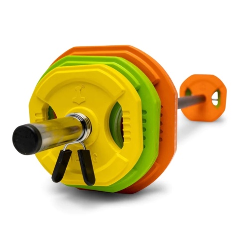 1346098-8 Aerobic barbell set of 20 kg - Nordic Strength