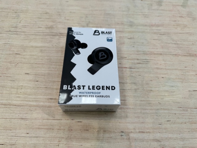 1346137-2 BLAST Legend Waterproof Headphones - Designed for the Active Lifestyle