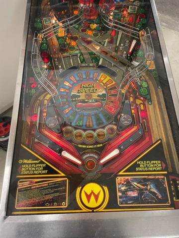 1343547-4 Pinball machine – Williams "High Speed"