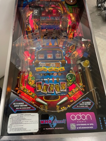 1343548-4 Pinball – Bally Who Dunnit