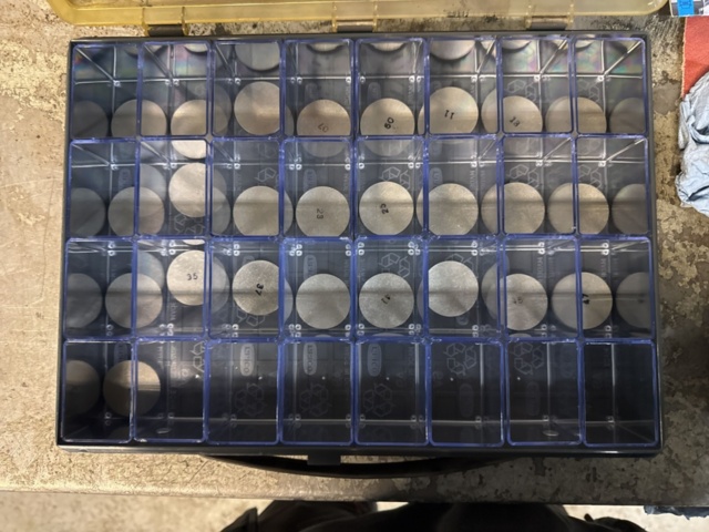 1321617-10 Shims for valve adjustment for Toyota