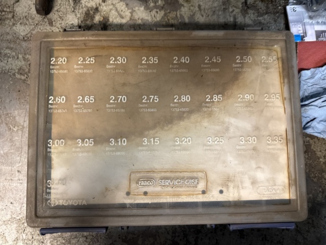 1321617-13 Shims for valve adjustment for Toyota