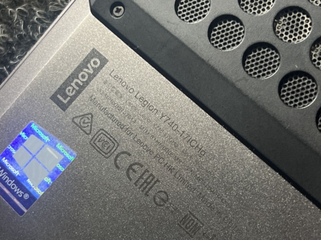 1325637-20 Laptop Lenovo Legion Y740-17ICHg