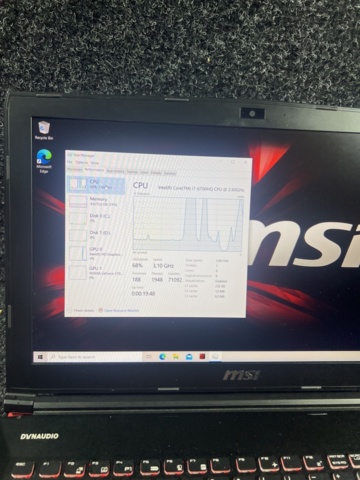 1325638-6 Gaming laptop MSI GE62VR 6RF Apache Pro