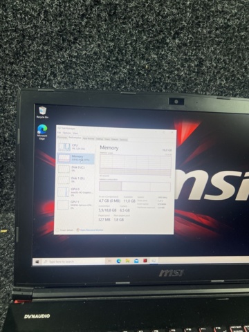 1325638-7 Gaming laptop MSI GE62VR 6RF Apache Pro