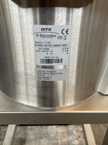 1346485-4 Peeling machine, Electrolux, 10 kg