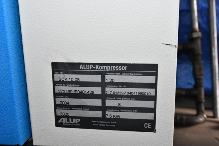 1346284-6 Complete screw compressor SCK DFE 11