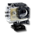 1346878-1 2 pcs Action Cameras 1080P Waterproof with Accessories Beige - Free shipping