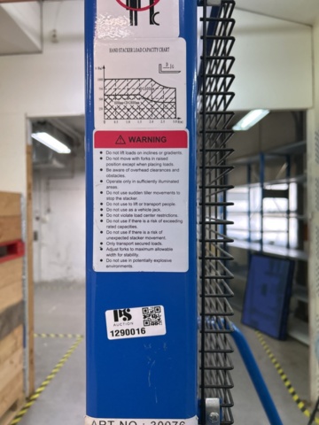 1290016-13 Manual stacker - Mitsubishi FS1016 -2008