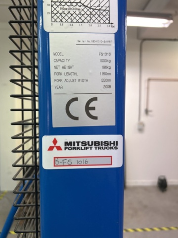 1290016-15 Manual stacker - Mitsubishi FS1016 -2008