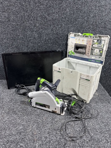 1333981-1 Circular saw and computer monitor - Festool / BenQ