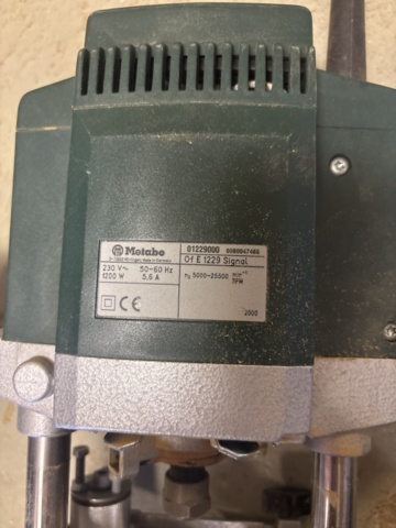 1135774-5 Overhead router Metabo Of E 1229 Signal