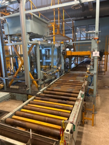 1316027-1 Rullbanor, kedjetransportör, gallerplattfom, kontormodul