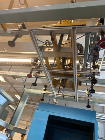 1316027-23 Rullbanor, kedjetransportör, gallerplattfom, kontormodul