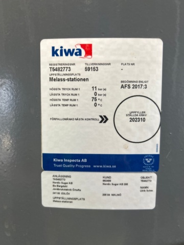 1316034-10 Kompressor Atlas Copco och kyltortk Atlas Copco