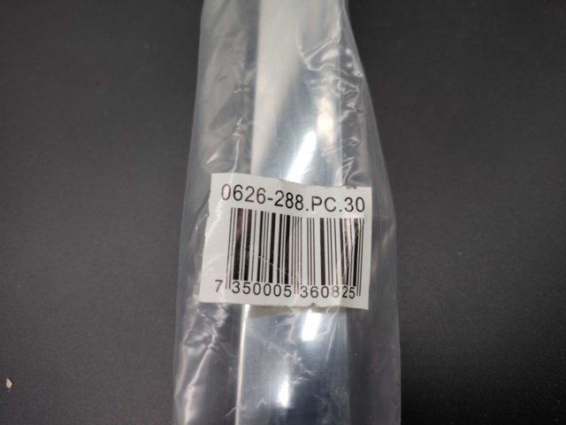 1347306-7 Handtag, 20 st – Duobad, Krom, ca 285 mm c/c-mått