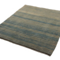 1346685-1 Hand-knotted Oriental rug Gabbeh Shiraz Wool Cream/Blue 165x185cm (750720)