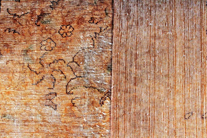 1346687-6 Hand-knotted Oriental Vintage Rug Tabriz Wool 258x338cm (751050)