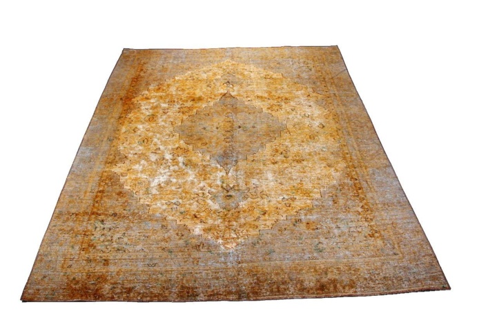 1346687-7 Hand-knotted Oriental Vintage Rug Tabriz Wool 258x338cm (751050)