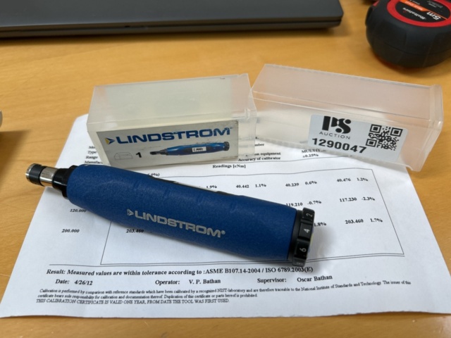 1290047-2 Torque screwdriver - Lindström MA500-2