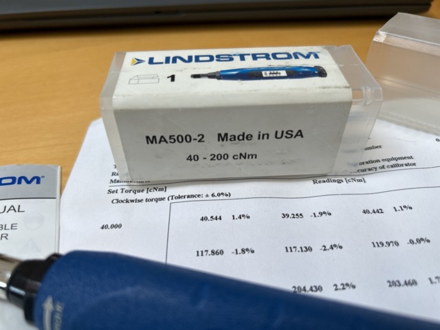 1290047-7 Torque screwdriver - Lindström MA500-2