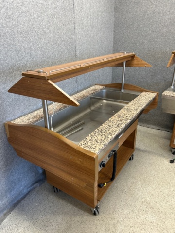 1347574-2 Buffet trolley, heated 1pc, refrigerated 1pc