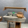 1347574-4 Buffet trolley, heated 1pc, refrigerated 1pc