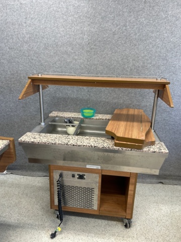 1347574-4 Buffet trolley, heated 1pc, refrigerated 1pc