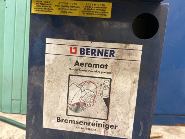 1332635-12 Berner Aeromat filling machine with cabinet