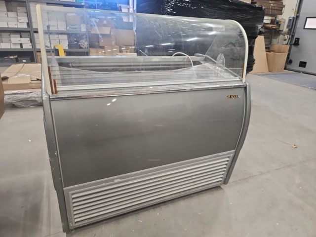 1347576-1 Ice cream freezer SEVEL - 122x70x118 cm, model SLM-6, 230V