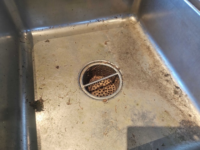 1347575-9 Stainless steel workbenches, 2 pcs - 158x72x90 cm, corner model, with and without sink, lower shelf